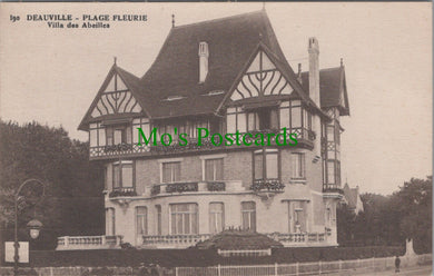 France Postcard - Deauville, Plage Fleurie, Villa Des Abeilles  SW13065