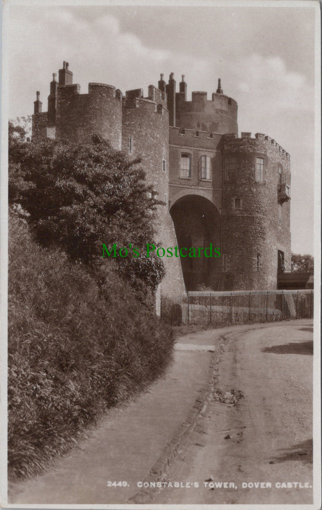 Kent Postcard - Dover Castle, Constable's Tower  SW13084