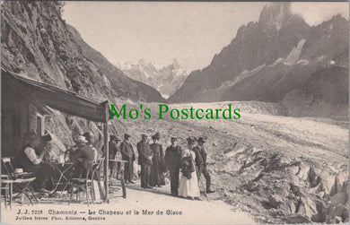 France Postcard - Chamonix, Le Chapeau Et La Mer De Glace   SW13095