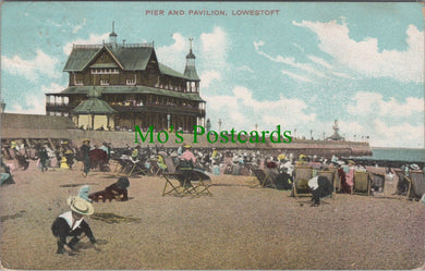 Suffolk Postcard - Lowestoft Pier and Pavilion   SW13098