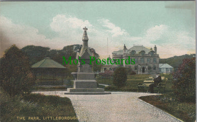 Lancashire Postcard -  The Park, Littleborough   SW13109
