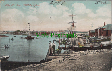 Sussex Postcard - Littlehampton Harbour  SW13132