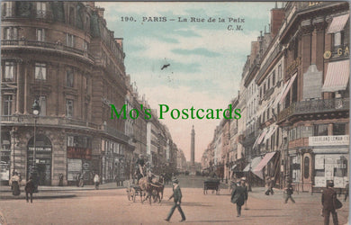 France Postcard - Paris, La Rue De La Paix  SW13134
