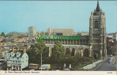 Norfolk Postcard - Norwich, St Peter Mancroft Church   SW11543