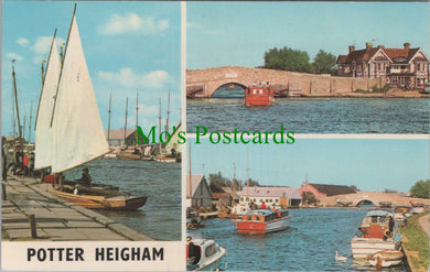 Norfolk Postcard - Views of Potter Heigham  SW11541