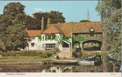 Norfolk Postcard - Pullsferry, Norwich    SW11539