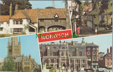 Norfolk Postcard - Views of Norwich SW11538
