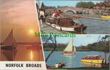 Load image into Gallery viewer, Norfolk Postcard - Views of The Norfolk Broads  SW11535
