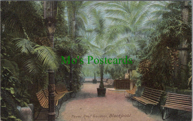 Lancashire Postcard - Blackpool, Tower Roof Gardens  SW12698