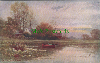 Norfolk Postcard - Hickling Broad, Artist View  DC1634