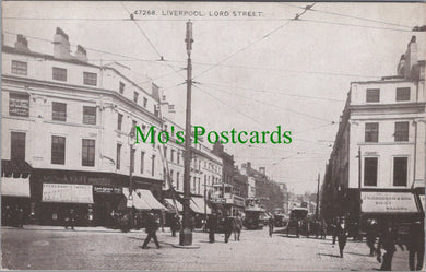 Lancashire Postcard - Liverpool, Lord Street  DC1623