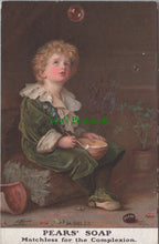 Load image into Gallery viewer, Advertising Postcard - Pears&#39; Soap &quot;Bubbles&quot;, Children DC1565
