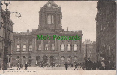 Lancashire Postcard - Liverpool, The Town Hall   DC1579