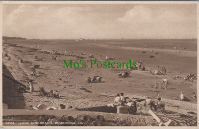Isle of Wight Postcard - Bembridge, Lane End Beach  DC1544