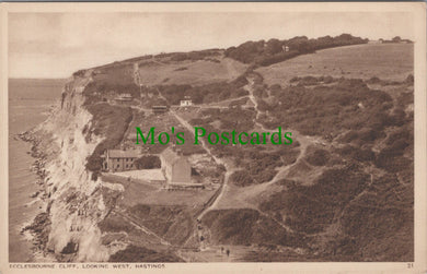 Sussex Postcard - Hastings, Ecclesbourne Cliff  DC1546