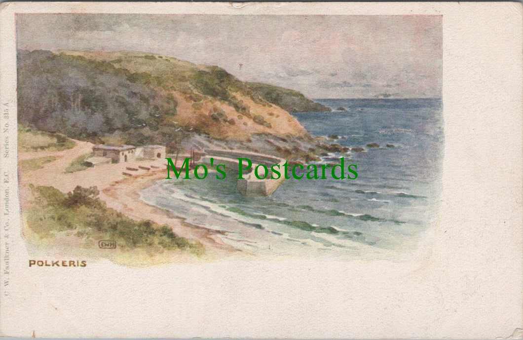 Cornwall Postcard - Polkeris,Polkerris, Fowey  SW13153