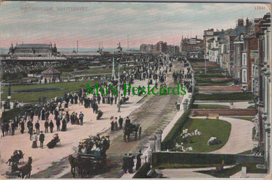 Lancashire Postcard - Southport Promenade  SW13157