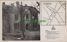 Load image into Gallery viewer, Cumbria Postcard - Map of Penrith, Nandana Youth Hostel   SW13167
