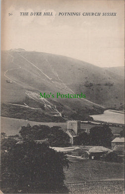 Sussex Postcard - The Dyke Hill, Poynings Church SW13171