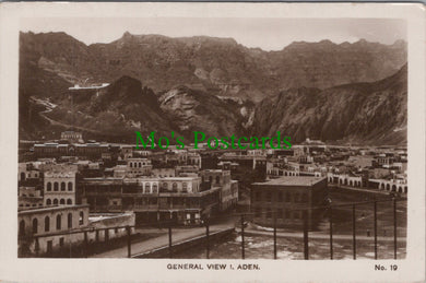 Yemen Postcard - General View of Aden   SW13179