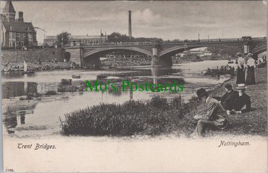 Nottinghamshire Postcard - Nottingham, Trent Bridges  SW13218