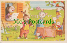 Load image into Gallery viewer, Children&#39;s Art Postcard - Cute Cartoon Animals, Artist Simon  HP225
