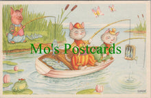 Load image into Gallery viewer, Children&#39;s Art Postcard - Cute Cartoon Animals, Artist Simon  HP226
