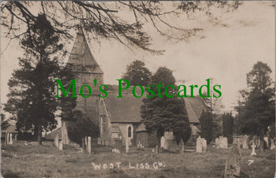 Hampshire Postcard - West Liss Church    HP241