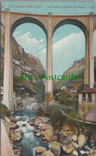 Load image into Gallery viewer, France Postcard - Les Gorges Du Loup, Le Viaduc  HP176
