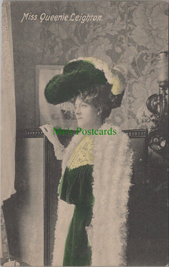Actress Postcard - Miss Queenie Leighton SW12653