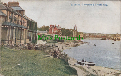 Dorset Postcard - Swanage From North East  SW12657