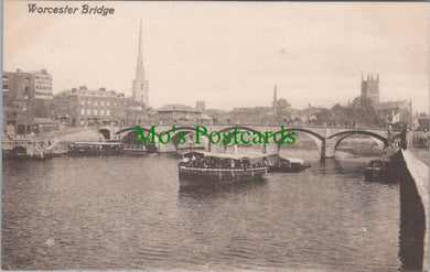 Worcestershire Postcard - Worcester Bridge  SW12663