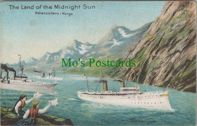 Norway Postcard - Hohenzollern, The Land of The Midnight Sun  SW12673