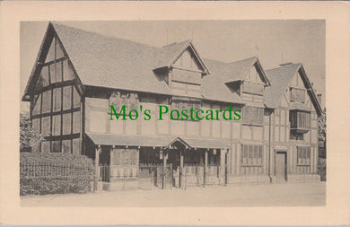 Warwickshire Postcard - Stratford-On-Avon, Shakespeare's Birthplace DC2555