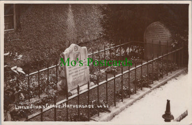 Derbyshire Postcard - Hathersage, Little John's Grave  DC2578