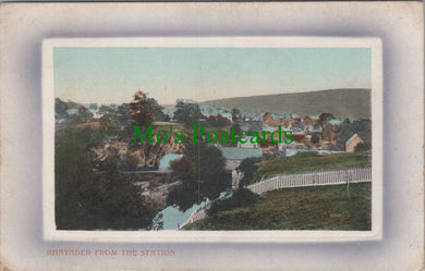 Wales Postcard - Rhayader From The Station DC2581