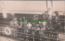Load image into Gallery viewer, Wales Postcard - Glen Gower Paddle Steamer, Swansea SW12396
