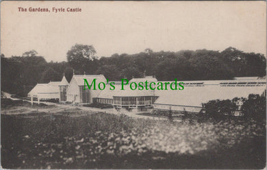 Scotland Postcard - The Gardens, Fyvie Castle  SW12397