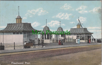 Lancashire Postcard - Fleetwood Pier   SW12400