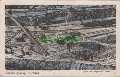 Dorset Postcard - Convict Quarry, Portland   SW12411