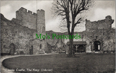 Sussex Postcard - Lewes Castle, The Keep Interior  SW13229