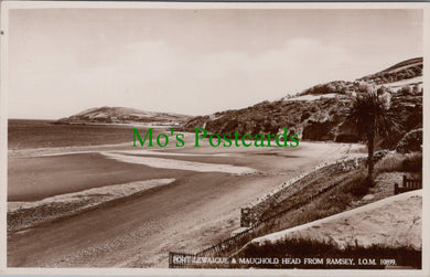 Isle of Man Postcard - Port Lewaigue & Maughold Head From Ramsey  SW13245