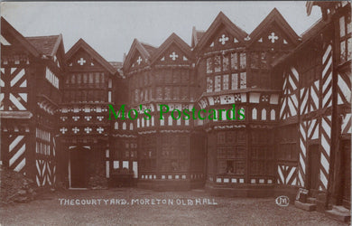 Cheshire Postcard - Moreton Old Hall, The Courtyard   SW13270
