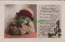 Load image into Gallery viewer, Greetings Postcard - A Real Jolly Christmas Time  SW13272
