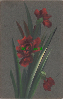 Nature Postcard - Hand Painted Birthday Flowers  SW10994