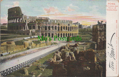 Italy Postcard - Roma / Rome Colosseum   SW10998