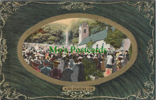 Load image into Gallery viewer, Isle of Man Postcard - Kirk Braddan Church Service  SW11016
