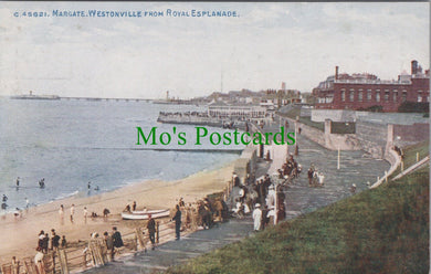 Kent Postcard - Margate, Westonville From Royal Esplanade   SW11018
