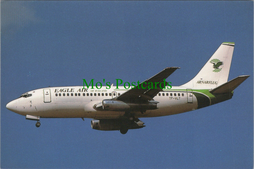 Aviation Postcard - Boeing 737-205C Eagle Air of Iceland Aeroplane  SW11481