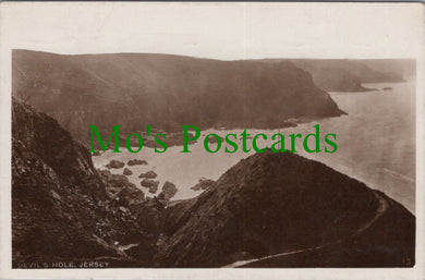 Jersey Postcard - The Devil's Hole   SW11064
